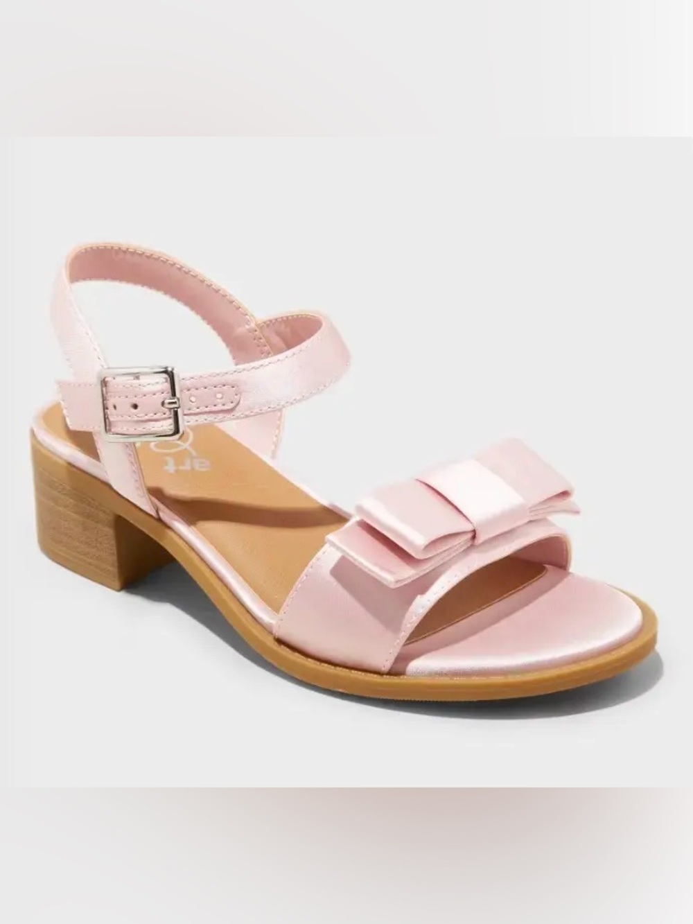 Art Class - Kids' Belle Satin Dress Heels Size 5